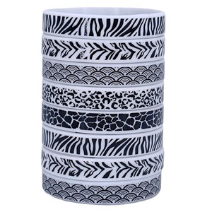 Pulsera de Silicona con Estampado Animal, 202mm X 12mm, Redonda, Impermeable, Decorativa, para Promoción - Product Image 5
