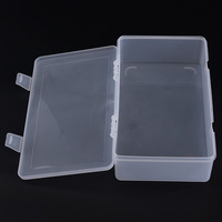 Boîte d'emballage en plastique PP mini recyclable 220x130x58mm pour la conservation des aliments (nouilles, chewing-gum, hamburgers) usage domestique
