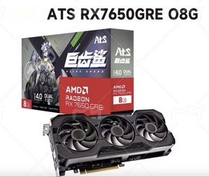 Card đồ họa máy trạm ASU ATS New RX7650GRE PCI Express 4.0 với bộ nhớ video GDDR6, tốc độ làm tươi cao 2K, làm mát bằng quạt - Product Image 2