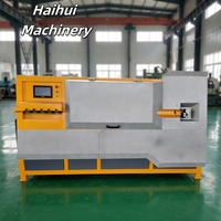 Cintreuse automatique de barres d'armature à commande numérique efficace, composants PLC essentiels, cintreuse d'étriers, moteur plastique 22 kW, 2000 kg, Chine