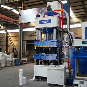 <span class=keywords><strong>Presse</strong></span> hydraulique à quatre colonnes de 630 tonnes, 2 cavités, pour la fabrication de blocs de sel minéral pour animaux (bovins, ovins) de 5 kg - Product Image 3