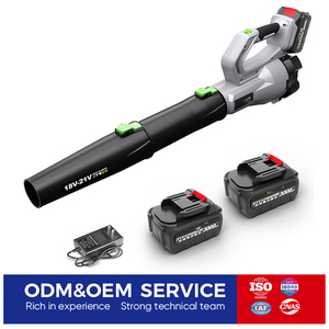 Souffleur à feuilles sans fil avec moteur 20000 tr/min, outil de jardin léger alimenté par batterie pour le nettoyage extérieur - Product Image 1