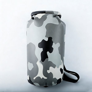 กระเป๋ากันน้ำลายพรางสีชมพู ขนาด 2L 5L 10L 15L 20L 30L สำหรับกิจกรรมกลางแจ้ง ตั้งแคมป์ ดำน้ำ ชายหาด ตกปลา ทำจาก PVC - Product Image 3