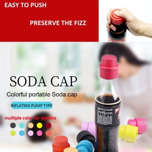 หมวกแก๊ปโซดาเป่าลมใหม่2025จดสิทธิบัตรแล้วเป็นมิตรต่อสิ่งแวดล้อมมีล็อคช่วยให้เกิดฟองอุปกรณ์สำหรับดื่ม7 + วัน - Product Image 2