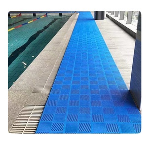 Modern Anti-Slip <b>Plastic</b> Shower Floor Tile Wear Resistant Vinyl <b>Flooring</b> for Wet Areas-for Bathroom Kitchen Patio Pet Areas - Product Image 3