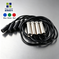 Nouveau module laser intégré Star Laser 635nm, point rouge, mise au point réglable, construction durable pour le positionnement et l'alignement laser