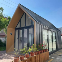 Planos CAD de Diseño Arquitectónico Exterior e Interior de Villa Moderna, Visualización 3D, Puertas/Ventanas de Vidrio Personalizadas, Aislamiento Térmico para Supermercados
