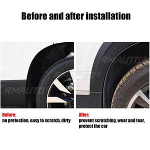2 Pièces Garde-boue intérieur arrière de voiture anti-salissure pour Skoda Karoq 2016-2021, Accessoires de protection anti-salissure, Tapis avant, Modification - Product Image 2