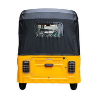 Tricycle Électrique Ouvert Type Tuk-Tuk pour Transport de Passagers, Moteur 2000W, Batterie 72V 60Ah, Idéal pour le Tourisme et les Voyages en Zone Rurale, Marché d'Asie du Sud-Est