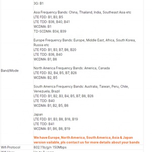 Global Version U6-G 4G Portable 4G LTE Wingle Stick WiFi Dongle 4G <b>Modem</b> USB B1 B2 B3 B4 B5 B7 B8 B20 B28 B66 B38 B40 B41 - Product Image 5