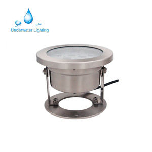 Lumière d'étang ronde à changement de couleur <span class=keywords><strong>12V</strong></span>/24V LED en acier inoxydable IP68 pour paysage pour éclairage de piscine - Product Image 3