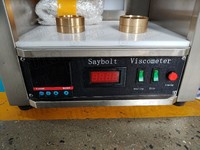 Viscosimètre automatique à double échantillon Saybolt, ASTM D88, 0-240 ℃ Écran tactile, pour l'asphalte et le pétrole