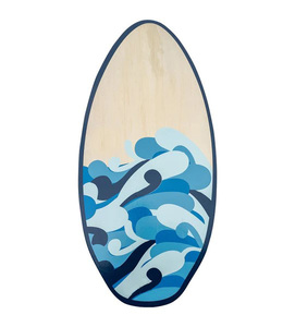 Planche à roulettes en <span class=keywords><strong>bois</strong></span> pour le surf sur les vagues, fabriquée par une usine BSCI, pour enfants et adultes - Product Image 3