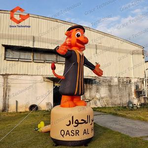 Danseur d'<span class=keywords><strong>air</strong></span> gonflable géant personnalisé en forme de dessin animé, mascotte gonflable pour la décoration extérieure des centres commerciaux - Product Image 3