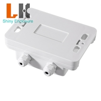 Détecteur de qualité de l'air 127*82*45mm avec boîtier ABS, capteur PM2.5 PM10, surveillance de la pollution et des particules, boîtier en plastique