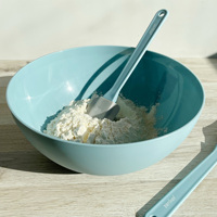 Conteneur de stockage alimentaire en plastique, 24 cm, passe au lave-vaisselle, pour servir, préparer et présenter les plats, saladiers pratiques et sûrs