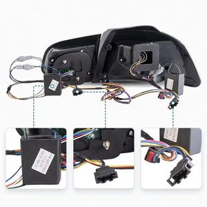 AURON LED Taillights MR-DZ-08-13-GOLF6-MK6-TL VW Golf 6 Clear Lens New Retrofit Upgrade <b>Plug</b>&Play 6000 lm 6000K Waterproof 12V - Product Image 6