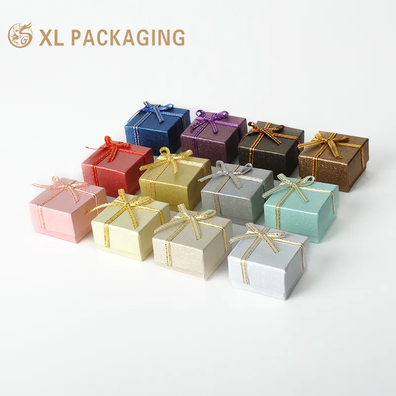 Custom Luxury Gift Box Bracelet Necklace Ring Fashion Jewelry Packaging Box With Gift