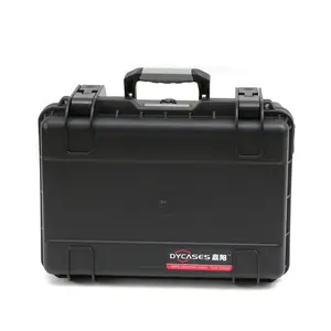 D3915 Ip67 Hard Tool Professional Dust-Proof Waterproof PP Rugged Plastic Camera Case With Handle Customized Foam Panel
