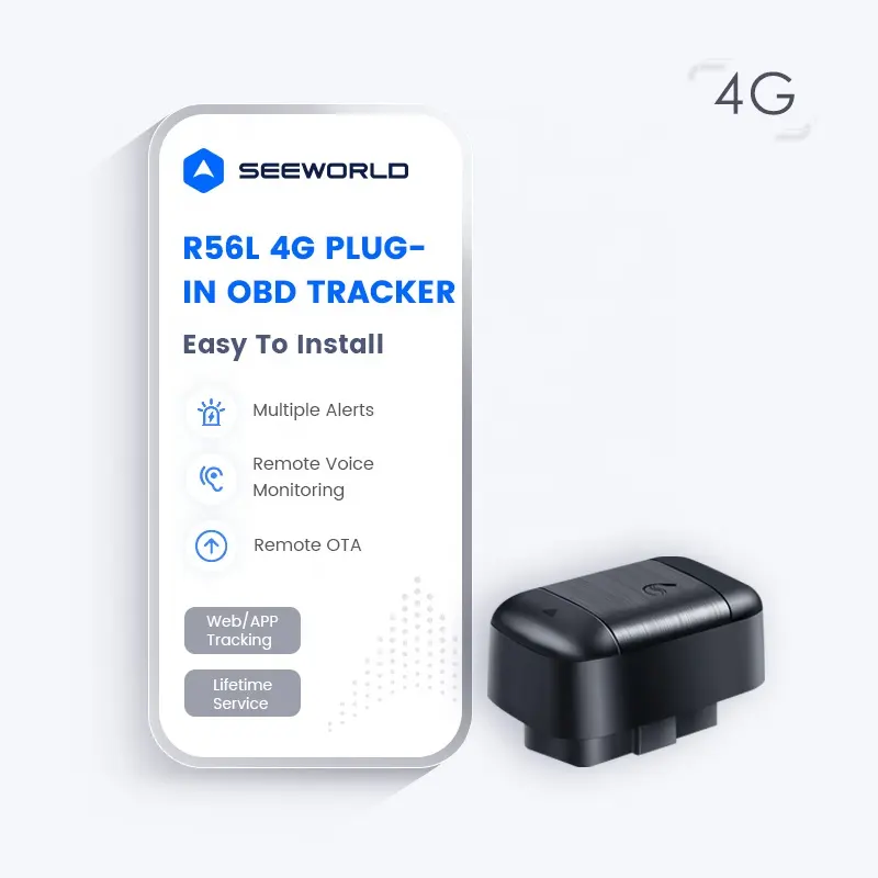 Tracker GPS OBD II 4G con supporto App Android Diag OBD Engine Analyzer veicoli conformi