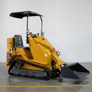 ถังขนาดเล็กรถตักดินขนาดเล็กจากประเทศจีนรถตักดินขนาดเล็กมีรางหญ้า/ถังร็อคเครื่องขุดไม้ขนาดเล็ก - Product Image 3