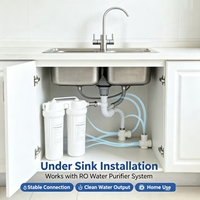 Robinet purificateur d'eau potable en acier inoxydable SUS304 avec noyau en cuivre, antibactérien, fabriqué en usine OEM