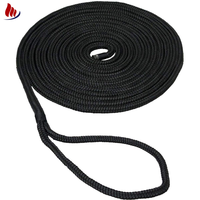 Corde marine en nylon double tressé Yanghua, directement de l'usine du Shandong, pour amarrage, ligne d'amarrage, ancrage, amortisseur de chocs pour yachts et voiliers