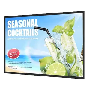 Multiple sizes Hanging Wall-Mounted Advertising Machine Display LCD Smart TV HD Screen Network Android Digital Signage