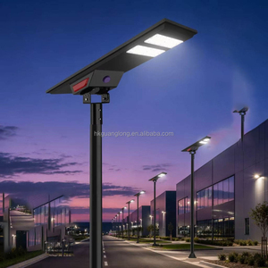 Professional Integrated Solar <b>LED</b> Street <b>Lights</b> Automatic <b>Motion</b> <b>Sensor</b> CE Rohs Certified IP65 Rating for Road - Product Image 4