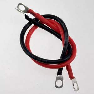 Fabrik preis Flexible Lugs Power Terminal <span class=keywords><strong>2</strong></span> 4 6 8 10 Awg Auto Silikon draht Batterie Stromkabel - Product Image 4
