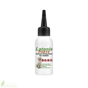 HT17 Forte Protezione contro le Zecche / Protezione dai Parassiti per Cani, Gatti, Roditori e Uccelli (50 ml) - Product Image 1