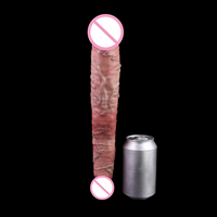 FAAK Dildo double géant et épais en silicone réaliste à double couche, énorme, long, réaliste, plug anal pour femmes, lesbiennes, hommes, gays OEM ODM