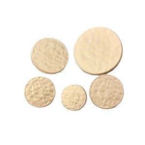 Tùy Chỉnh Thực hiện Vàng Bạc Hợp Kim Kim Loại Phẳng Top Shank Nút Áo Sơ Mi Shank Nút Kim Loại Cho Quần Áo - Product Image 5