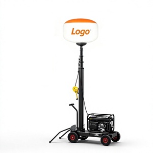 ระบบไฟพลังงานสูงคุณภาพเยี่ยม 600w ไฟ LED แบบพกพา ราคาประหยัด รถพ่วงไฟบอลลูนสำหรับขาย ไฟฉุกเฉิน - Product Image 1