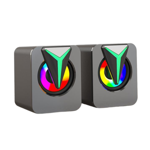 Altavoces <span class=keywords><strong>para</strong></span> Juegos PJT-DSP2325 con RGB, Altavoces con <span class=keywords><strong>Subwoofer</strong></span>, Sonido Estéreo, Control de Volumen <span class=keywords><strong>para</strong></span> <span class=keywords><strong>PC</strong></span>, Computadora de Escritorio, Jugadores - Product Image 1