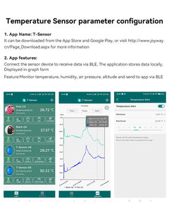温度センサー温度計NRF51802家庭用チップBLE - Product Image 2