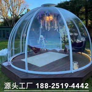 T C TENT Bubble Tent 3m Diameter Tempered Glass Dome Sunroom Outdoor Garden Use - Product Image 4
