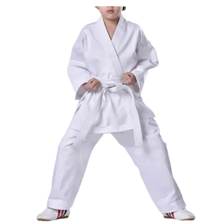 Groothandel Wkf Karate Gi Kata Uniform Kimono Karate Pak Canvas Stof Aanpassen Unisex Oem