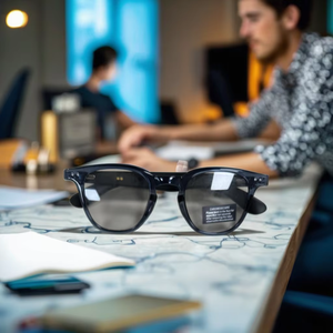 Gafas inteligentes con función de cambio de color y luz antiazul, gafas inteligentes resistentes al agua IPX4 para Bluetooth Con altavoz incorporado - Product Image 6