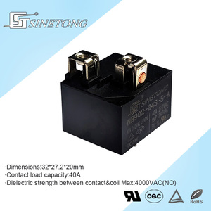 Relé Eléctrico Sinetong NB902 de 4 Pines, 5V 12V 24V CC, 40A, 24 Voltios, SPDT-NO, Relé Electromagnético Sellado - Product Image 5