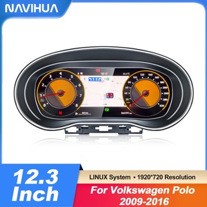 NaviHua para Volkswagen VW Polo 2009-2016, Panel de Instrumentos Digital LCD para Automóvil, Velocímetro, Cabina Virtual, Pantalla Fantasma, Actualización - Product Image 3