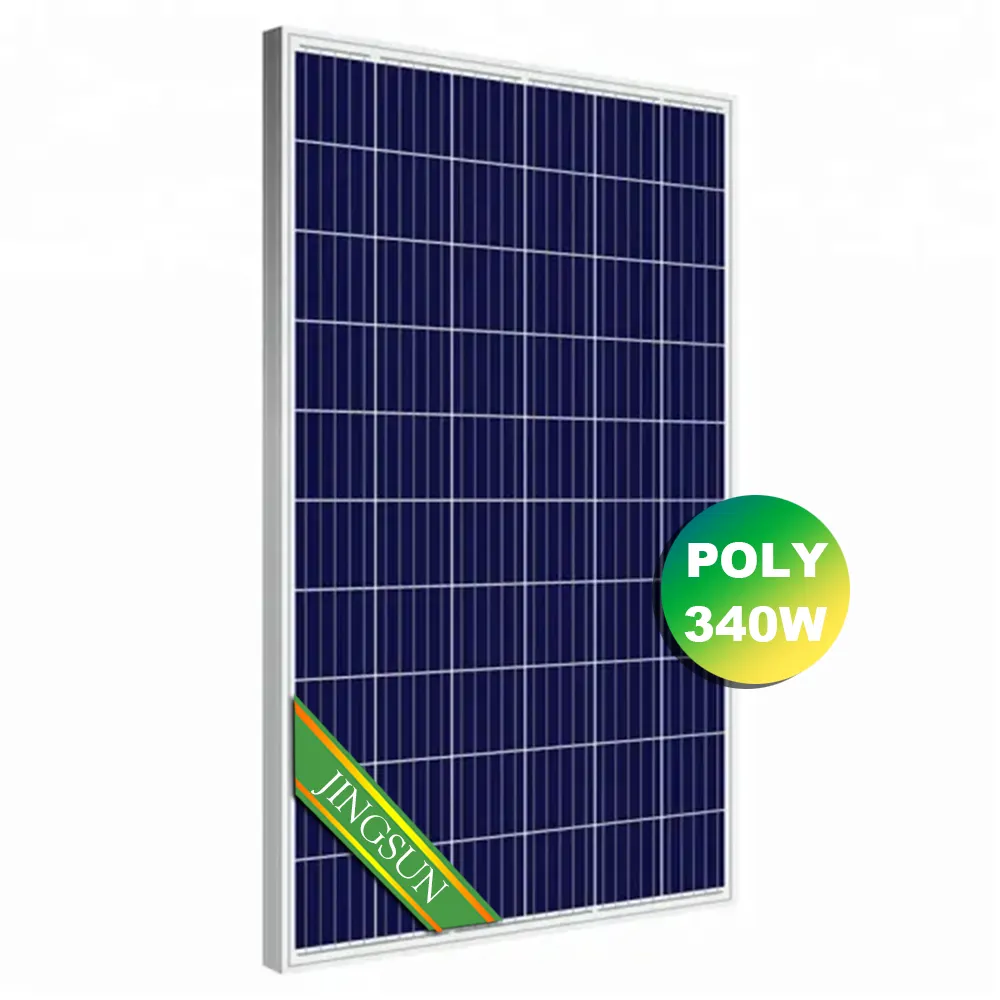 Jingsun harga grosir kualitas baik 72 sel poly 330w 340w 350w panel surya untuk sistem energi surya