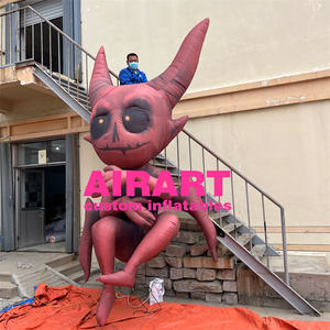 Figura gigante de <span class=keywords><strong>Halloween</strong></span>, modelo inflable <span class=keywords><strong>del</strong></span> <span class=keywords><strong>diablo</strong></span> para casa, decoración al aire libre, <span class=keywords><strong>Halloween</strong></span> - Product Image 1