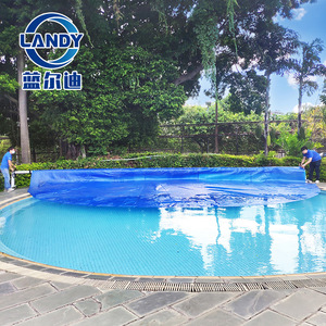 Film isolant à bulles pour couverture de piscine Landy 10x20m, durable, préservation de la chaleur pour piscine extérieure - Product Image 3