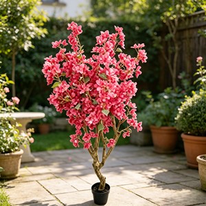High Quality Real Touch <b>Artificial</b> Silk Bougainvillea <b>Trees</b> Durable <b>Indoor</b> Desktop Plants - Product Image 5