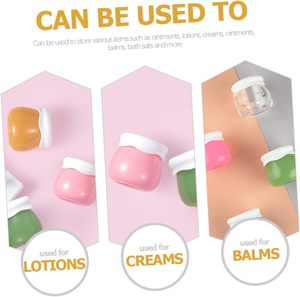 Nouveau pot cosmétique portable 10g en acrylique pour brillant à lèvres/rouge à lèvres, série confiture de fruits, avec couvercle PP à vis, modèle 2022 - Product Image 2