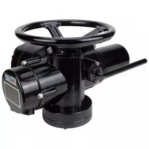 วาล์วประตู DNOVA แบบเหล็กหล่อ GGG40 ขนาดกะทัดรัด หน้าแปลน 16 บาร์ แบบไฟฟ้า - Product Image 2