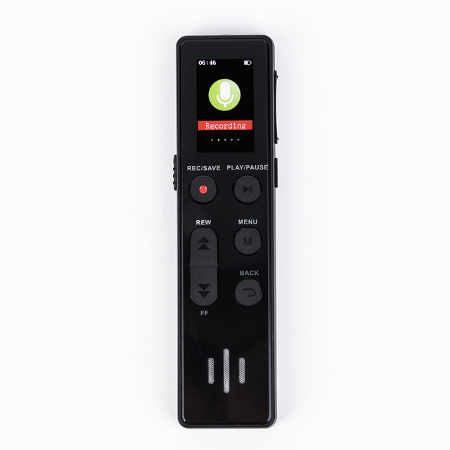 SK-688 Digital Voice Audio Recorder Smart Noise Reduction Multi-language Line-in Recording Dictaphone for Study Meeting