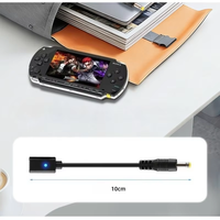 Câble USB C pour PSP1000 2000 3000, adaptateur de charge pour manette, cordon de conversion LED Type C pour console de jeu Sony PSP 3000, câble d'alimentation