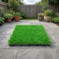 Dalles de terrasse emboîtables modernes carrées 300x300mm, faciles à installer, étanches, sans outils, pour balcon, jardin, usage intérieur/extérieur